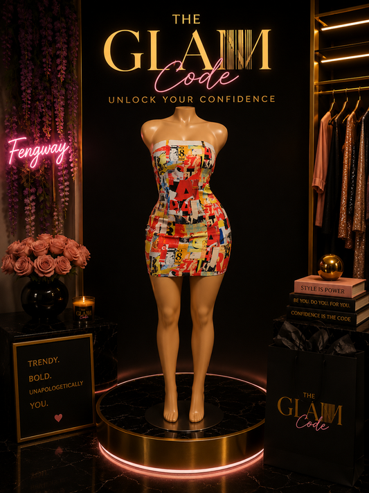 News Flash Dress